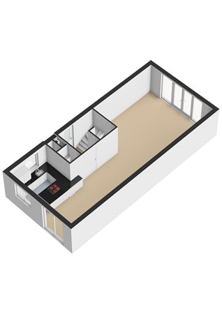 Floorplan - Moerasorchidee 31, 8245 JW Lelystad
